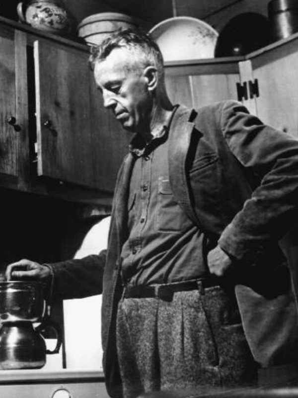 Portrait of Bill Wilson (Bill W.), co-founder of Alcoholics Anonymous and principal author of the Big Book